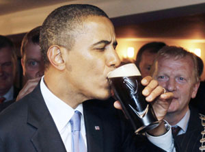 Obama in Ireland / AP Pool Photo